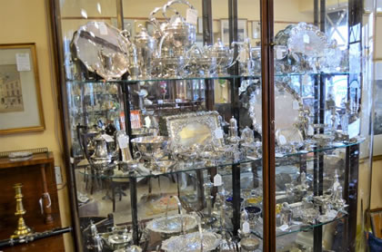 Large selection of silver
