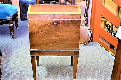 A fine Georgian mahogany cellerate