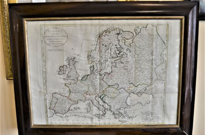 Map of europe  (printed in dublin)