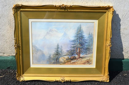 19th century watercolour