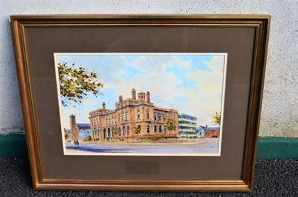 Oil painting by colin gibson local irish artist