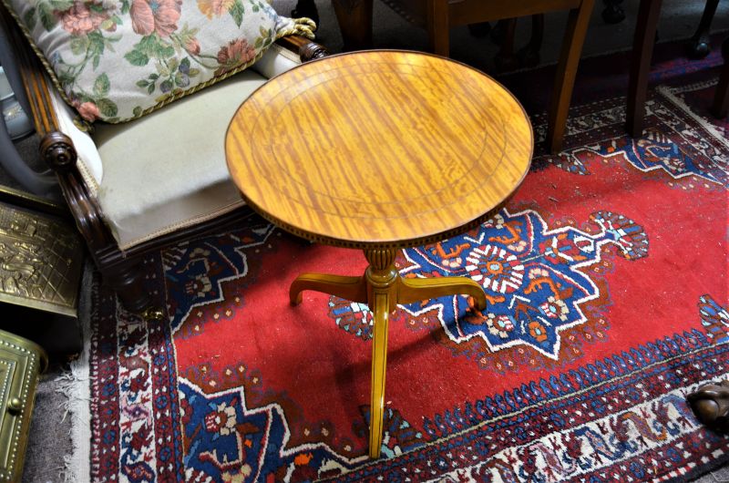 Satinwood low table 