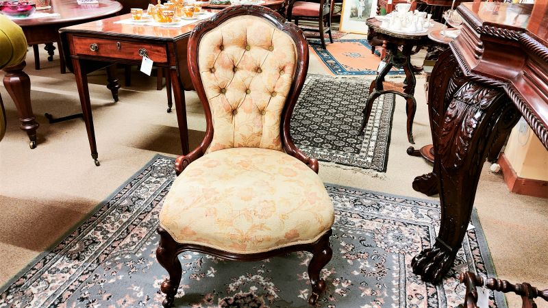 Victorian mahogany chair