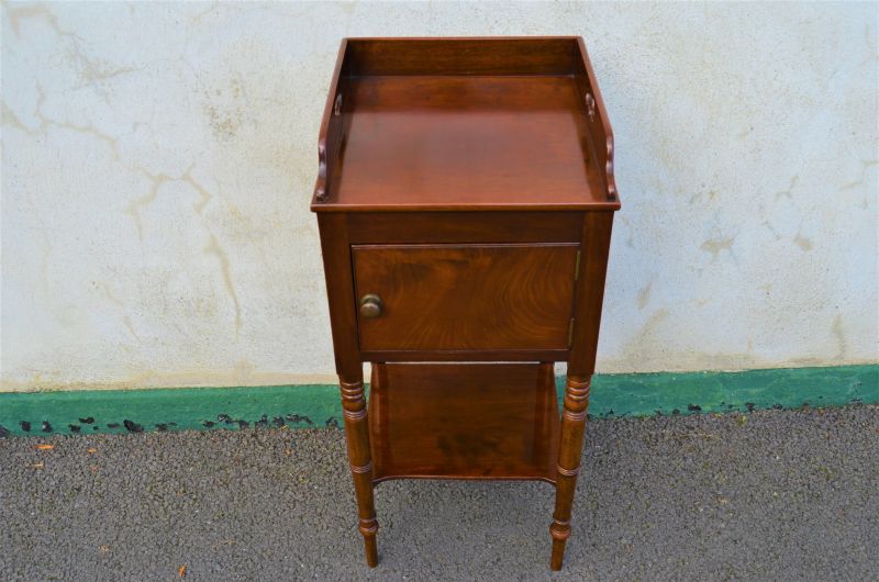 19th century mahogany pot cupboard