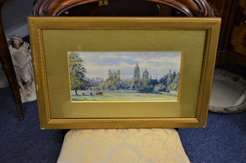 Gilt framed watercolour