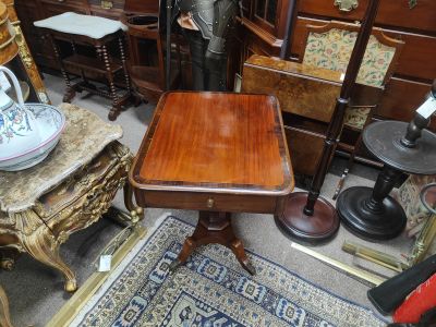 19th century mahogany side table