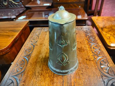Copper arts & crafts jug
