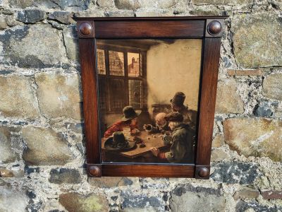 Oak framed print