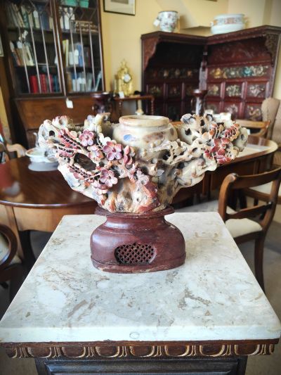 Chinese carved soapstone
