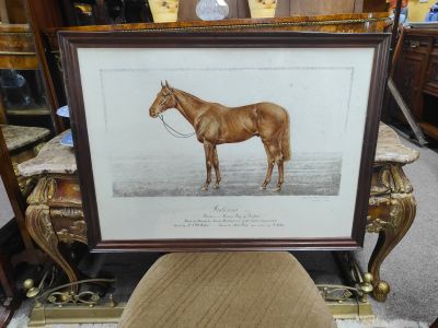 Framed watercolour
