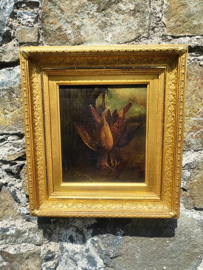 19th century gilt framed oil painting