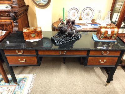 Marble top side table / consol table