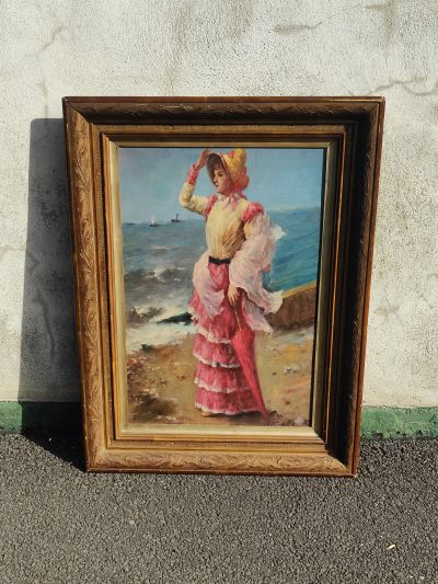 Framed portrait 