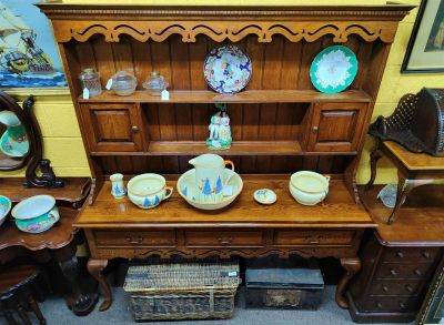 Large oak dresser