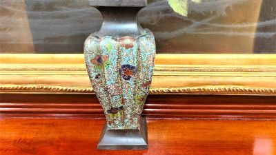 Chinese cloisonne vase
