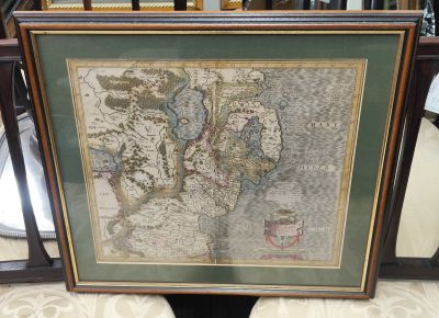 17th century portuguese map of ireland