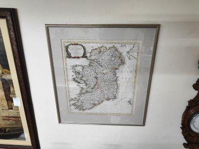 18th century map of ireland