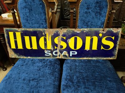 Vintage enamel sign 