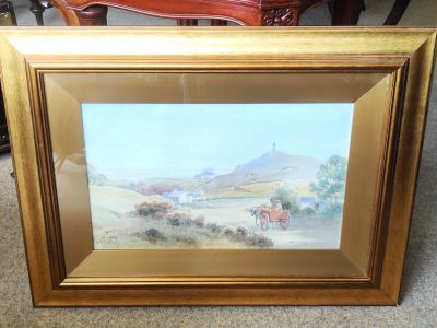 J.W.Carey watercolour