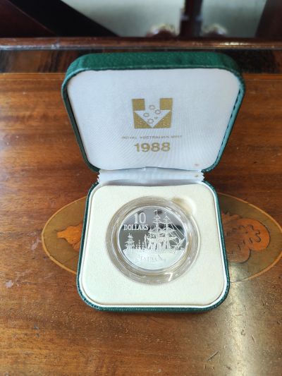 Australian silver coin