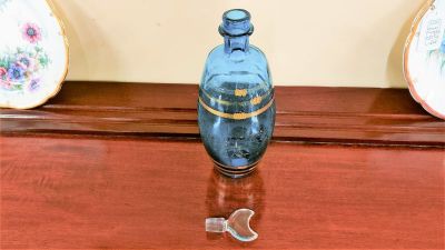 Antique glass decanter 