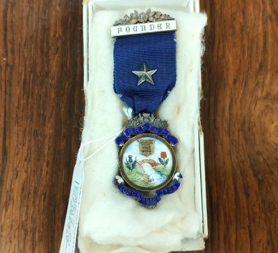 Silver founder gretna masonic lodge
