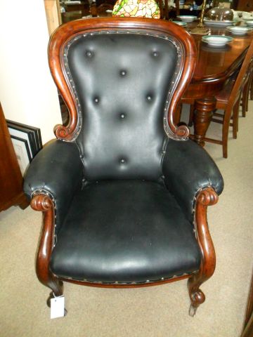 Victorian Mahogany Armchair