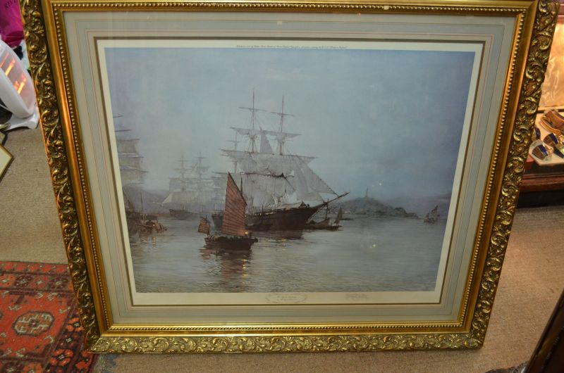 Gilt framed print