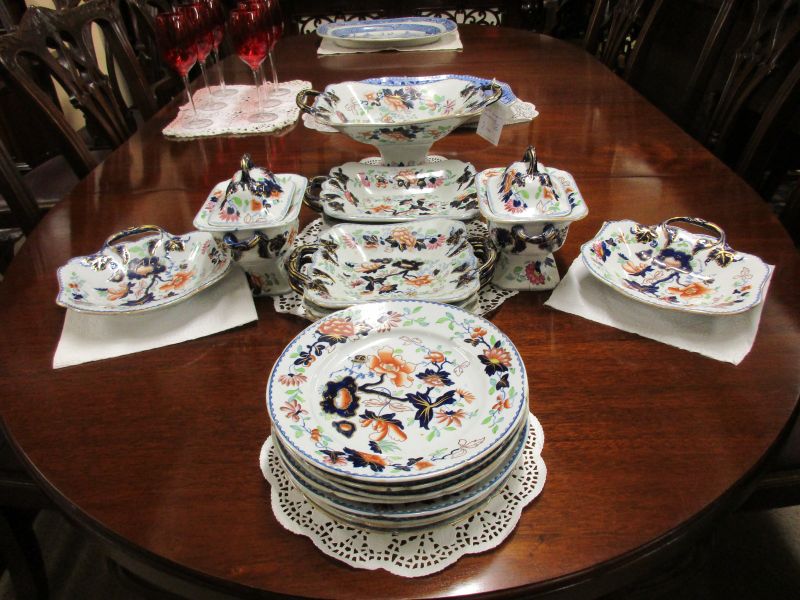 18 piece Victorian ironstone china