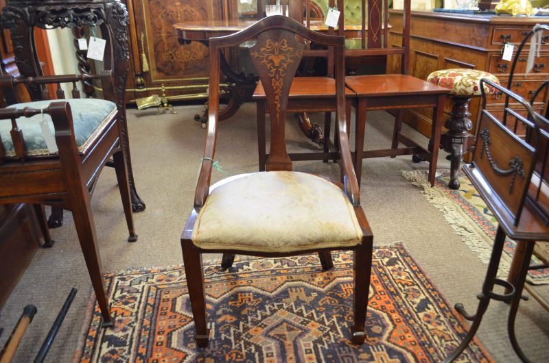 Edwardian low chair