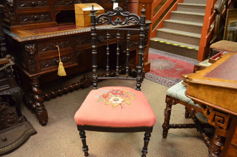 Victorian low chair