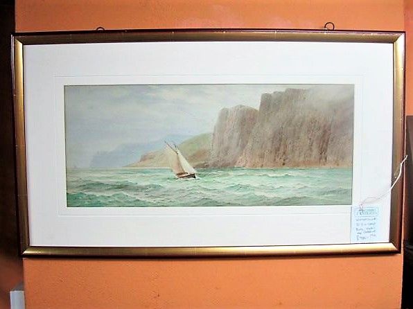 Water colour by irish artist J.W.CAREY , CIRCA 1916
