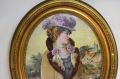 Gilt framed oval portrait print Thumbnail 2