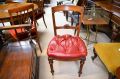 Set of eight 19th century mahogany dining chairs Thumbnail 1