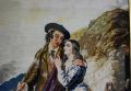 Victorian gilt framed woolwork picture Thumbnail 3