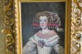 19th century gilt framed watercolour Thumbnail 2