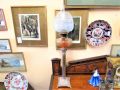 Victorian oil lamp Thumbnail 1