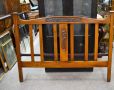 Art nouveau mahogany bed Thumbnail 1