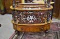 Victorian burr-walnut canterbury Thumbnail 2