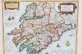 Framed 17th century map  Thumbnail 2