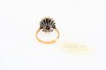 18ct gold , sapphire & diamond ring Thumbnail 3