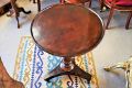 Victorian mahogany occasional table with inlay Thumbnail 1