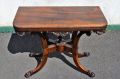 Regency rosewood card table Thumbnail 1