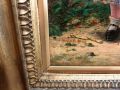 Gilt framed oil painting Thumbnail 4