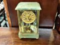 Victorian onyx cased mantle clock Thumbnail 1