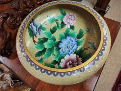 Chinese  Cloisonné bowl Thumbnail 6