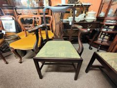 Mahogany armchair Thumbnail 3