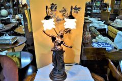 Bronze style figure lamp Thumbnail 4