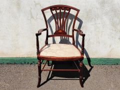 Edwardian armchair Thumbnail 1