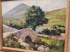 Framed oil painting by irish artist Thumbnail 2